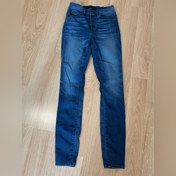 3X1 Dark Wash Skinny Jeans Size 25 VGUC - Picture 1 of 4